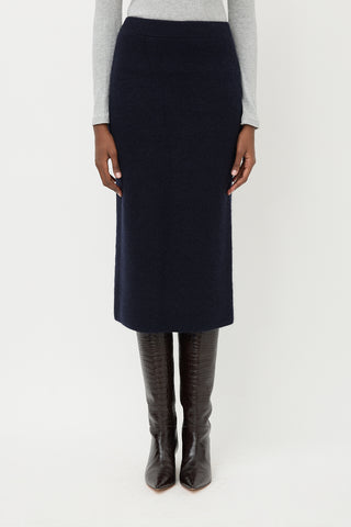 Fabiana Filippi Merino Wool & Mohair Skirt