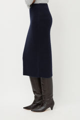 Fabiana Filippi Merino Wool & Mohair Skirt