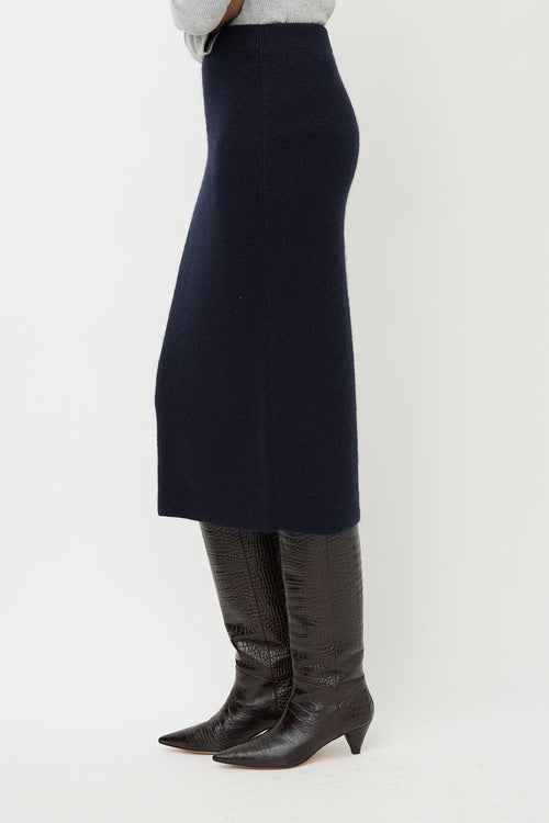 Fabiana Filippi Merino Wool & Mohair Skirt