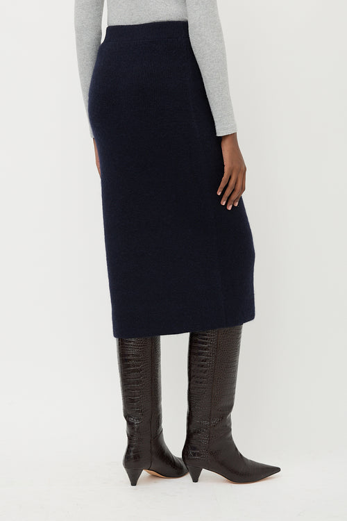 Fabiana Filippi Merino Wool & Mohair Skirt