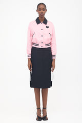 Miu Miu 2018 Embellished Stadium Jacket