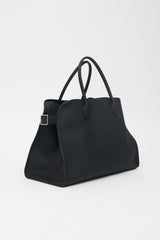 The Row Leather Soft Margaux 17 Bag
