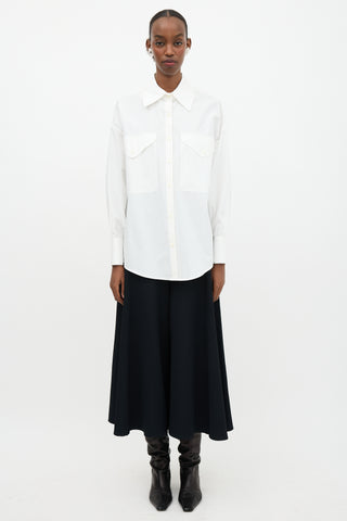 Khaite Oversized Birdie Shirt