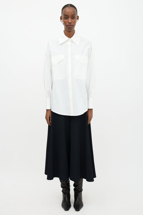 Khaite Oversized Birdie Shirt