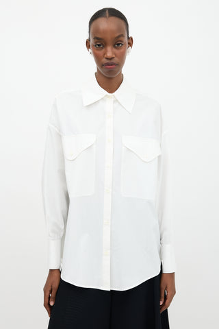 Khaite Oversized Birdie Shirt