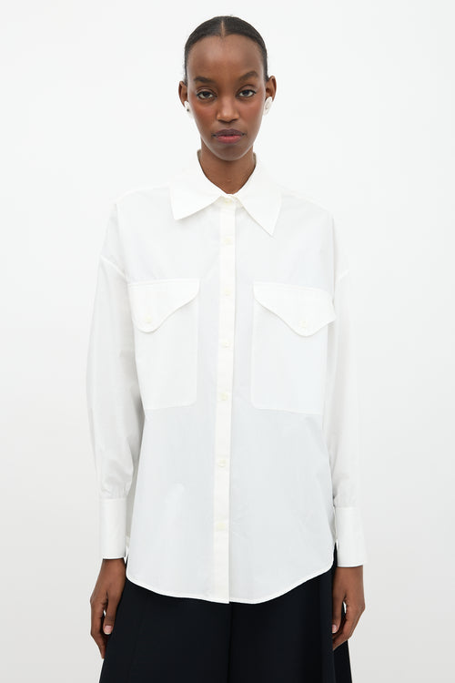 Khaite Oversized Birdie Shirt