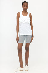 Comme des Garçons Ruffled Tank Top