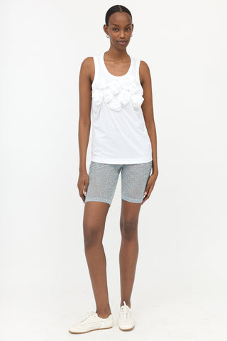 Comme des Garçons Ruffled Tank Top