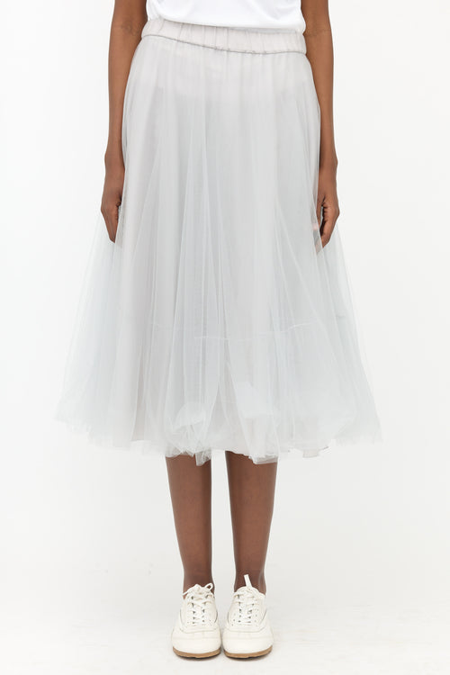 Fabiana Filippi Tulle Layered Skirt