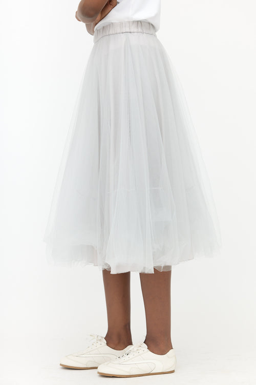 Fabiana Filippi Tulle Layered Skirt