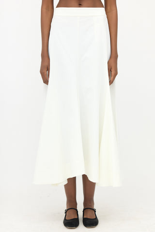 Jil Sander Fluted Maxi Skirt