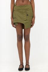 Monse Twill Deconstructed Skirt