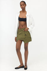Monse Twill Deconstructed Skirt