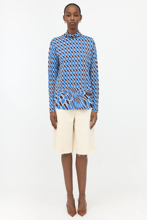Prada 2018 Printed Top