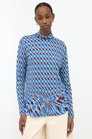Prada 2018 Printed Top