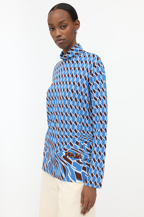 Prada 2018 Printed Top