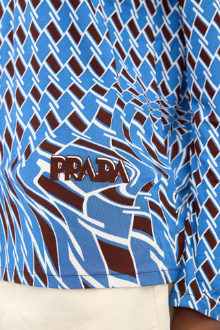 Prada 2018 Printed Top