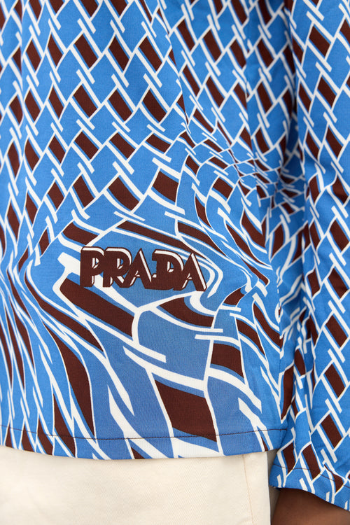 Prada 2018 Printed Top