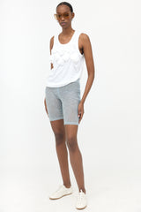 Roberta Einer Mesh Embellished Bike Shorts
