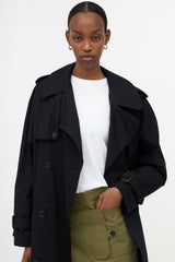 WARDROBE.NYC Gabardine Trench Coat
