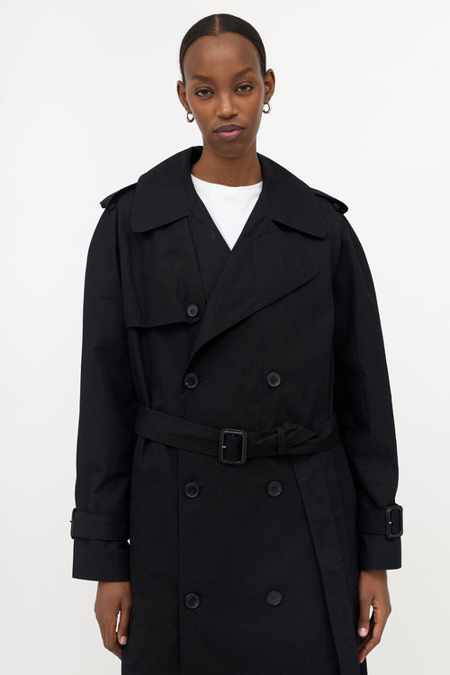 WARDROBE.NYC Gabardine Trench Coat