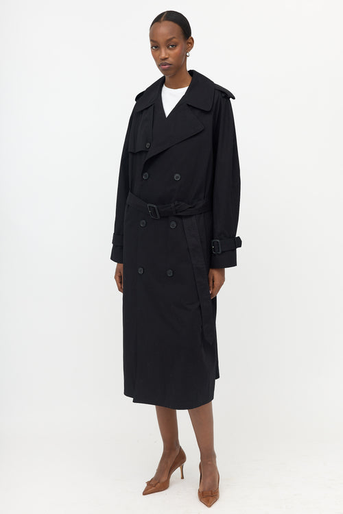 WARDROBE.NYC Gabardine Trench Coat