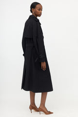 WARDROBE.NYC Gabardine Trench Coat