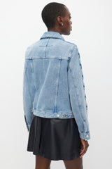 Givenchy Blue Star Denim Jacket
