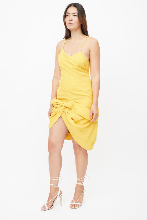 Yellow La Bomba Mini Dress