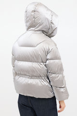 Moncler Down Frele Chevron Puffer Jacket