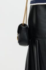 Gucci Leather GG Marmont Mini Bag