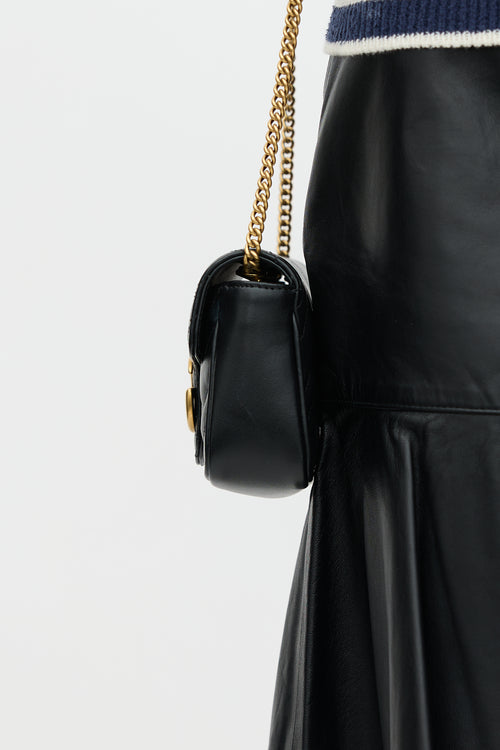 Gucci Leather GG Marmont Mini Bag