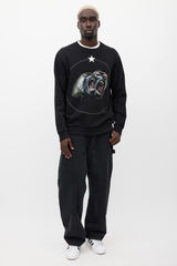 Givenchy Black & Multicolour Star Sweatshirt
