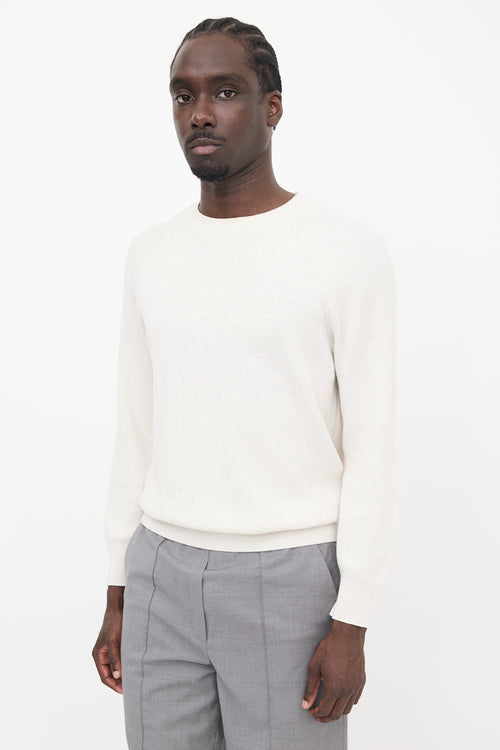 Brunello Cucinelli Ribbed Knit Sweater