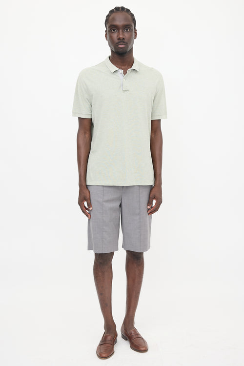 Brunello Cucinelli Short Sleeve Polo Shirt