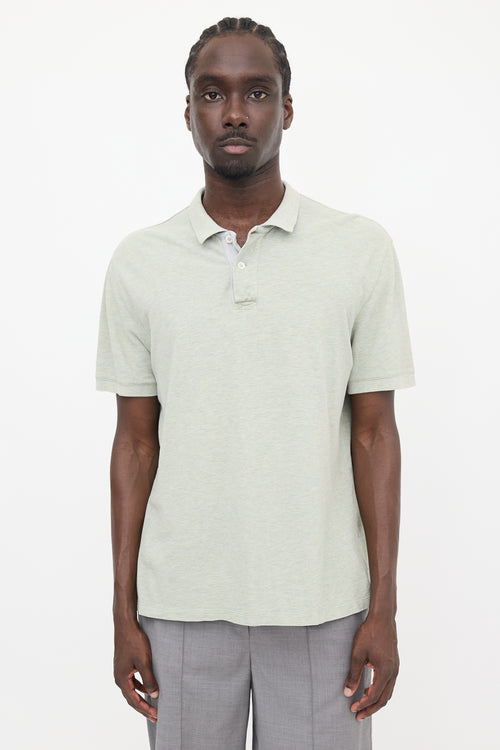 Brunello Cucinelli Short Sleeve Polo Shirt