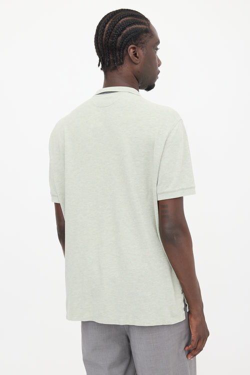 Brunello Cucinelli Short Sleeve Polo Shirt