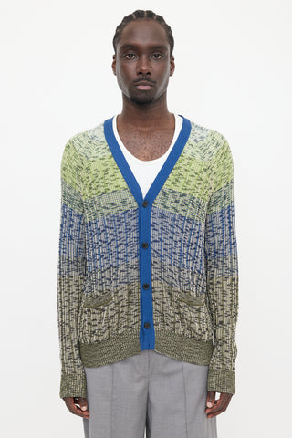 Missoni Reverse Ribbed Knit Cardigan
