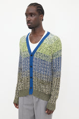 Missoni Reverse Ribbed Knit Cardigan