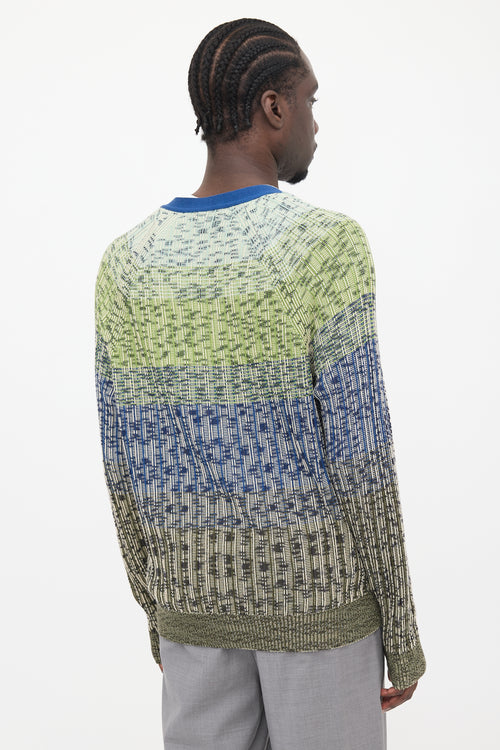 Missoni Reverse Ribbed Knit Cardigan