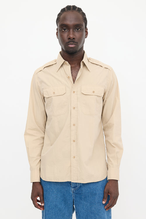 Ralph Lauren Purple Label Button Up Shirt