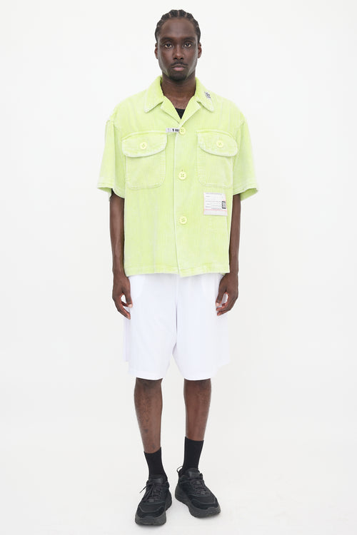 Maison Mihara Yasuhiro Corduroy Amateur Sewn Shirt
