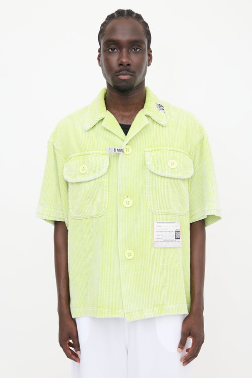 Maison Mihara Yasuhiro Corduroy Amateur Sewn Shirt