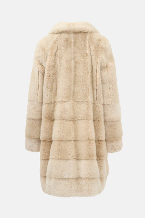 VSP Archive Panelled Fur Coat