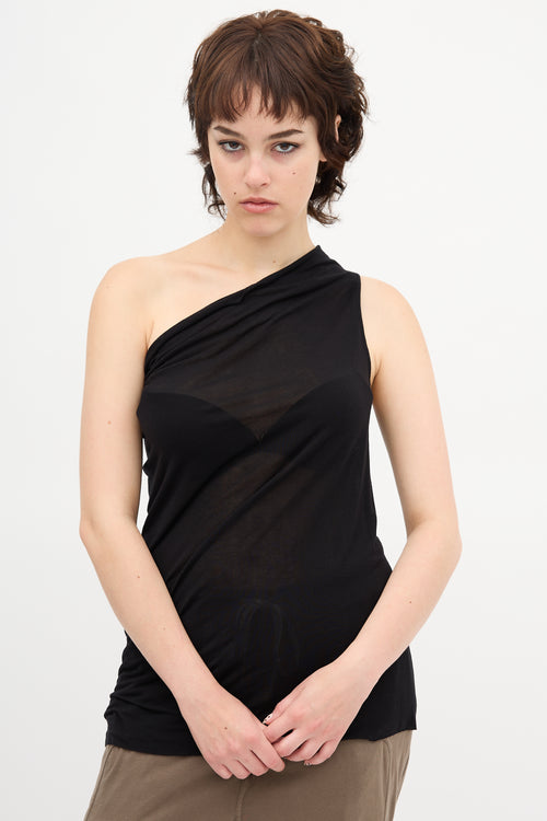 Rick Owens Spring 2023 Draped Top