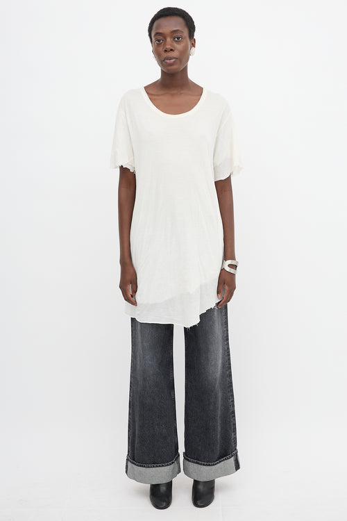 Rick Owens Spring 2015 Layered T-Shirt