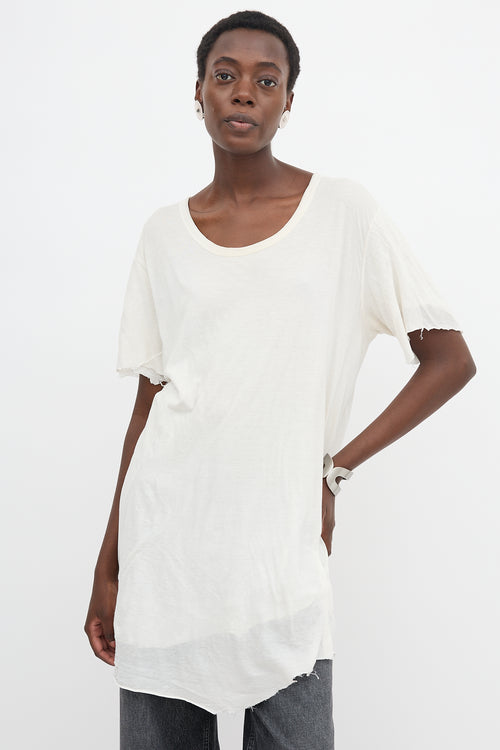 Rick Owens Spring 2015 Layered T-Shirt