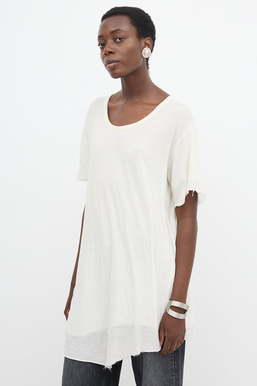 Rick Owens Spring 2015 Layered T-Shirt