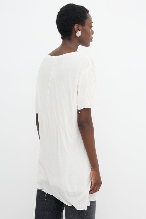 Rick Owens Spring 2015 Layered T-Shirt