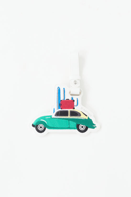 Rimowa Leather & Embroidery Cab Luggage Tag